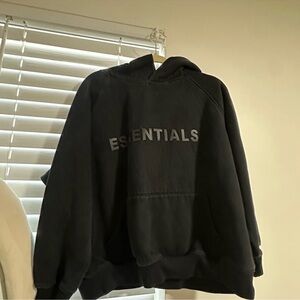 Essentials Charcoal Men's Hoodie